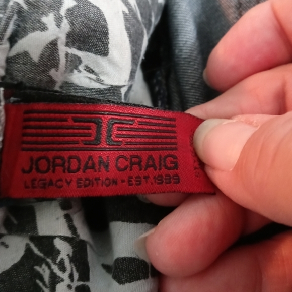 JORDAN CRAIG LEGACY EDITION AARON DISTRESSED STRETCH DENIM JEANS 42/32 7 POCKETS - Picture 7 of 9